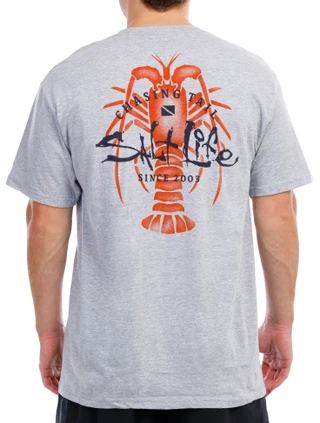 Thumbnail 1: Salt Life Salt Life Mens Chasing Lobster Tail T-Shirt 