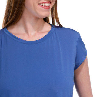 Thumbnail 2: Blue Sol Blue Sol Womens Solid Color Cap Sleeve Top 