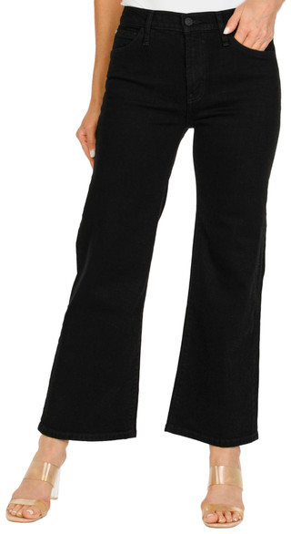 Thumbnail 2: Hudson Hudson Womens Rosalie High-Rise Wide Leg Ankle Jeans 