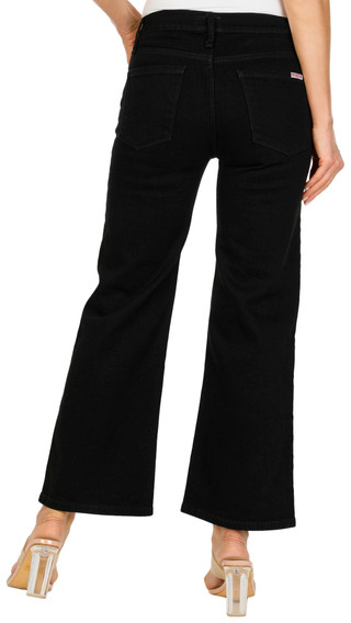 Thumbnail 4: Hudson Hudson Womens Rosalie High-Rise Wide Leg Ankle Jeans 