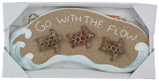 Thumbnail 1: T.I. Design 14x6 Go With The Flow Hanging Wall Accent 
