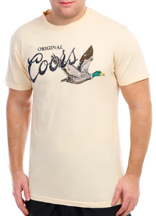 Thumbnail 2: Coors Coors Mens Duck Graphic Print Short Sleeve Tee 