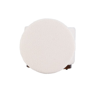 Thumbnail 6: Linon Linon Blanche Sherpa Storage Ottoman 