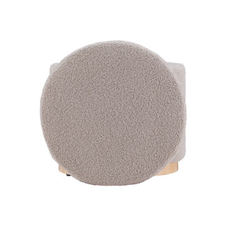 Thumbnail 6: Linon Linon Blanche Sherpa Storage Ottoman 