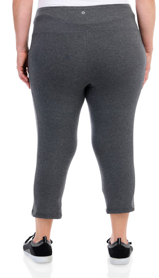 Thumbnail 2: RBX RBX Plus Solid Active Capris 