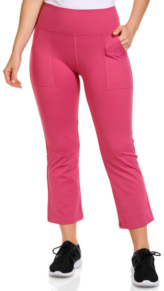 Thumbnail 6: Brisas Brisas Womens Active 25 in. Crop Flare Pants 