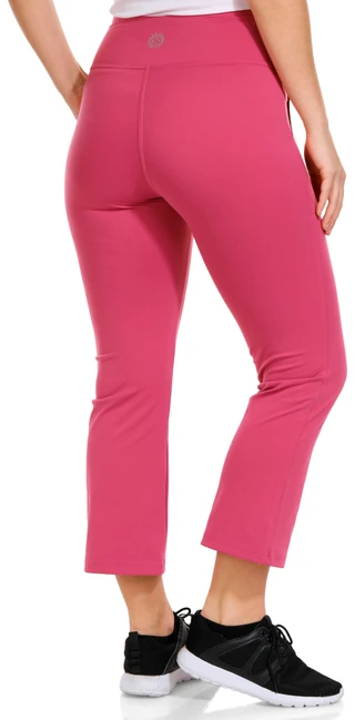 Thumbnail 4: Brisas Brisas Womens Active 25 in. Crop Flare Pants 