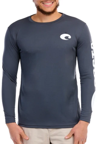 Thumbnail 1: COSTA Costa Mens Tech Crew Long Sleeve Shirt 