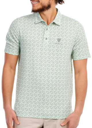 Thumbnail 6: Ben Sherman Ben Sherman Mens Geometric Tech Terry Polo Shirt 