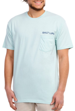 Thumbnail 6: Salt Life Salt Life Men's Short Sleeve Tactical Camo Graphic Tee 