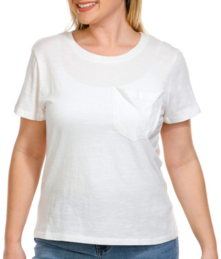 Thumbnail 6: Nicole Miller Nicole Miller Womens Solid Scoop Neck Cap Sleeve Top 