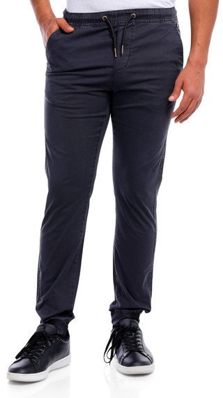 Thumbnail 2: BLEND Blend Men's Solid Casual Drawstring Jogger Pants 