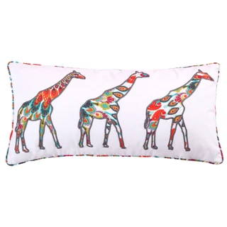 Thumbnail 2: Levtex Home Mirage Three Giraffes Decorative Pillow 