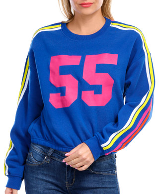 Thumbnail 2: Jolie & Joy Jolie & Joy Juniors Cropped Long Sleeve Sweatshirt 