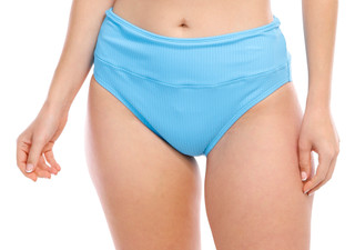 Thumbnail 1: N BY NEXT N By Next Womens Solid Ribbed Performance Swim Bottoms 