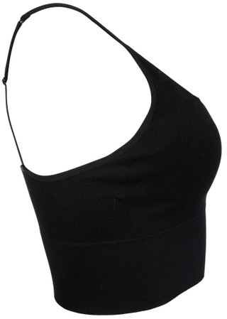 Thumbnail 2: Derek Heart Derek Heart Juniors Seamless V-Neck Cropped Cami 