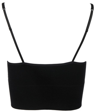Thumbnail 3: Derek Heart Derek Heart Juniors Seamless V-Neck Cropped Cami 