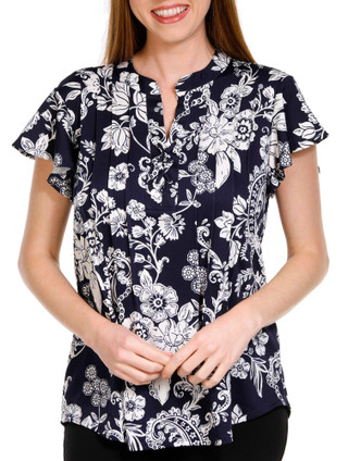 Thumbnail 3: NAVY/IVORY