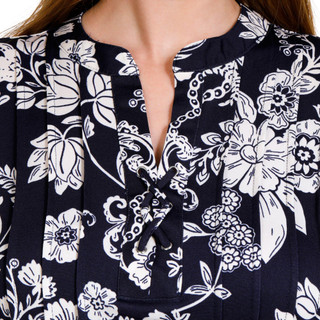 Thumbnail 4: NAVY/IVORY
