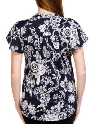 Thumbnail 2: NAVY/IVORY