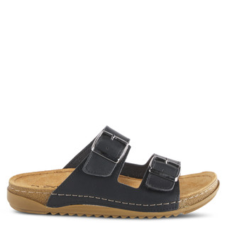 Thumbnail 5: Flexus Flexus Womens Abbas Buckle Slide Sandals 