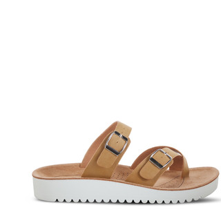Thumbnail 5: Flexus Flexus Womens Bayside Slide Toe Loop Sandals 