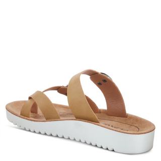 Thumbnail 7: Flexus Flexus Womens Bayside Slide Toe Loop Sandals 
