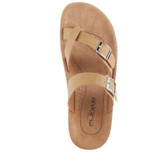 Thumbnail 3: Flexus Flexus Womens Bayside Slide Toe Loop Sandals 