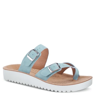 Thumbnail 1: Flexus Flexus Womens Bayside Slide Toe Loop Sandals 