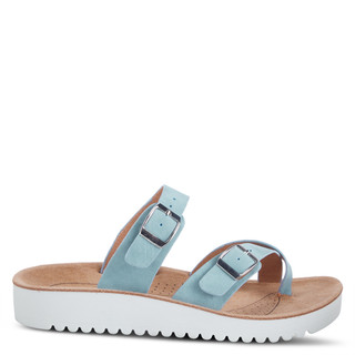 Thumbnail 5: Flexus Flexus Womens Bayside Slide Toe Loop Sandals 