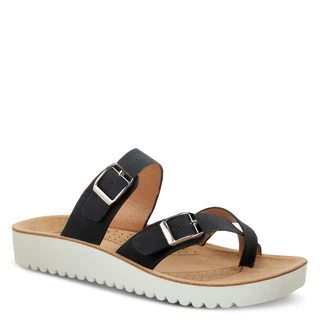 Thumbnail 1: Flexus Flexus Womens Bayside Slide Toe Loop Sandals 