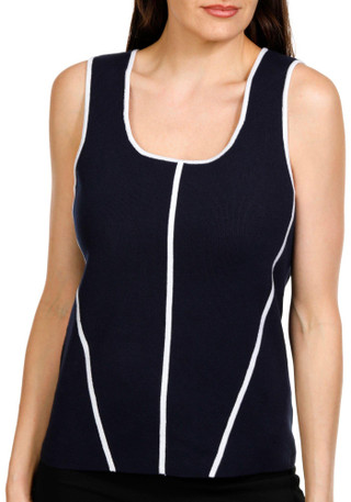 Thumbnail 3: NAVY/WHITE