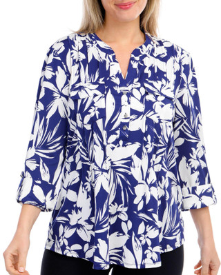 Thumbnail 1: NAVY/WHITE