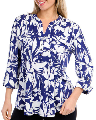 Thumbnail 4: NAVY/WHITE
