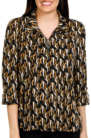 Thumbnail 1: BLACK/TAN