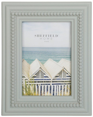 Thumbnail 2: Sheffield Home Sheffield Home 4x6 Sage Bead Picture Frame 