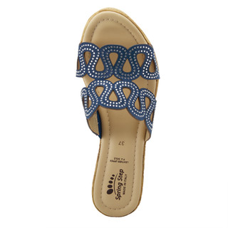 Thumbnail 3: Spring Step Spring Step Womens Mssteamy Slide Sandals 