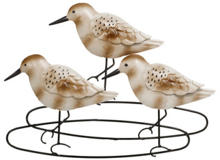 Thumbnail 1: JD YEATTS JD Yeatts 15 in Metal Seabirds Wall Accent 
