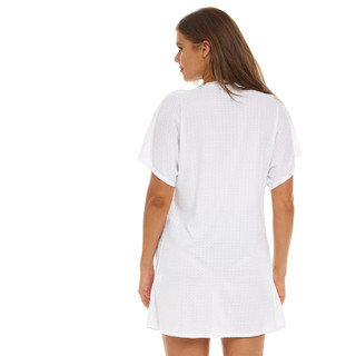 Thumbnail 4: Jordan Taylor Jordan Taylor Womens Waffle Tunic Pocket Swim Cover Up 