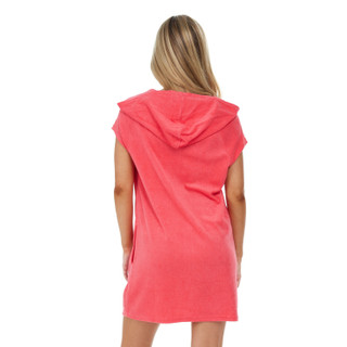Thumbnail 4: Jordan Taylor Jordan Taylor Womens Terry Hoodie Swim Cover Up 