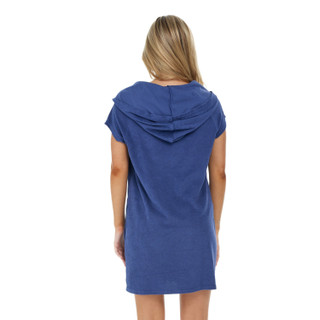 Thumbnail 2: Jordan Taylor Jordan Taylor Womens Terry Hoodie Swim Cover Up 