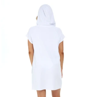 Thumbnail 2: Jordan Taylor Jordan Taylor Womens Terry Hoodie Swim Cover Up 