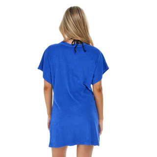 Thumbnail 2: Jordan Taylor Jordan Taylor Womens Terry Tunic Pocket Swim Cover Up 