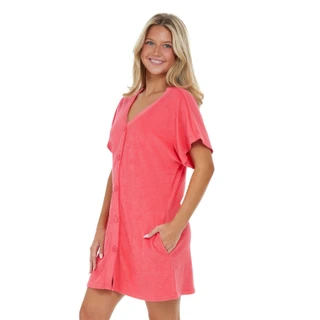 Thumbnail 6: Jordan Taylor Jordan Taylor Womens Terry Tunic Pocket Swim Cover Up 