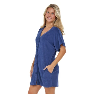 Thumbnail 3: Jordan Taylor Jordan Taylor Womens Terry Tunic Pocket Swim Cover Up 