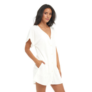 Thumbnail 6: Jordan Taylor Jordan Taylor Womens Terry Tunic Pocket Swim Cover Up 