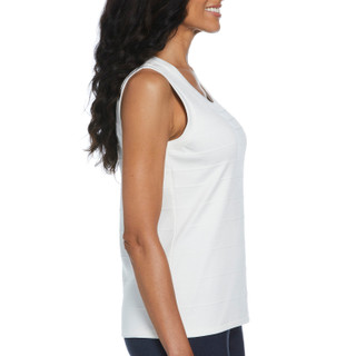 Thumbnail 6: Rafaella Rafaella Womens Sleeveless Ottoman Knit Shell 