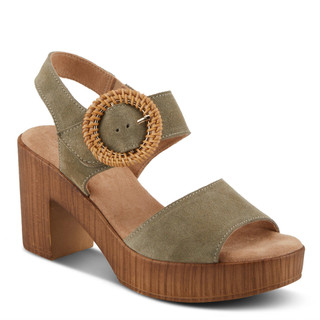 Thumbnail 1: OLIVE SUEDE