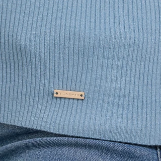 Thumbnail 6: T. Tahari T. Tahari Petite Short Sleeve Ribbed Top 