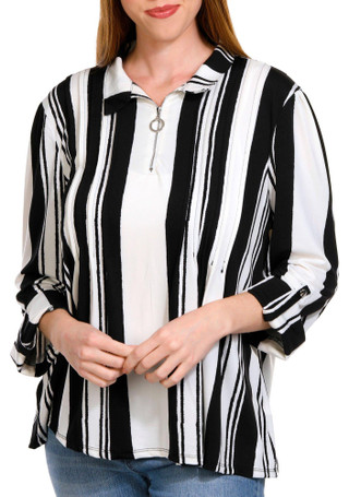 Thumbnail 1: BLACK/IVORY